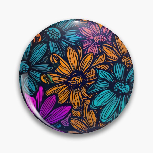 Item preview, Blacklight Daisies designed and sold by Matt's Artificial Nature.