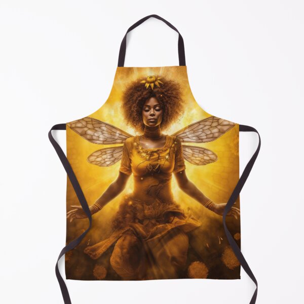 Item preview, Honey Bee Afro Goddess designed and sold by All Souls Dream.