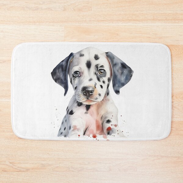 Item preview, Dalmatian Puppy Watercolor Portrait | Dog Breeds Illustrations designed and sold by Adios65.