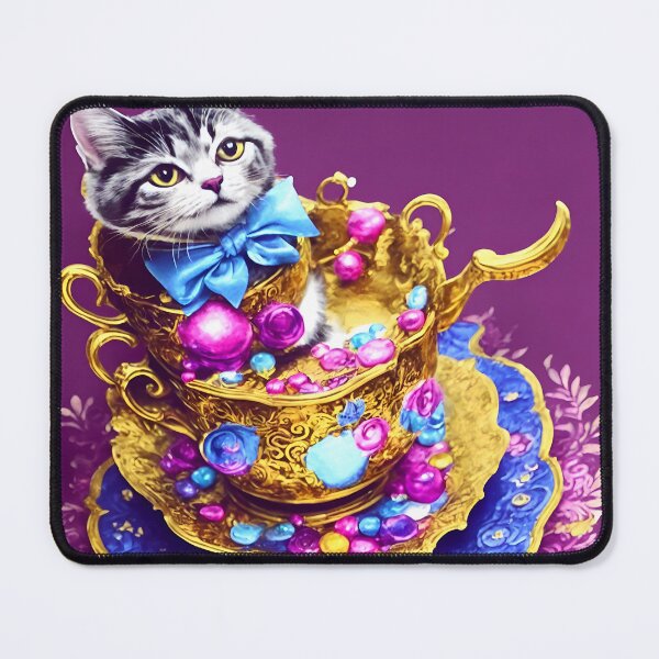 Item preview, Fancy Cats Rule: Stylish Artwork for Cat Lovers designed and sold by beben76.