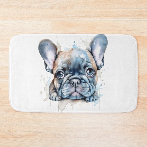 Item preview, French Bulldog Puppy Watercolour Portrait | Dog Breeds Illustration designed and sold by Adios65.