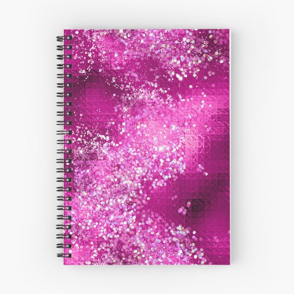 Item preview, Magenta Faux Sequin Foil Metallic Abstract Pattern designed and sold by WOW TeesAndThings.