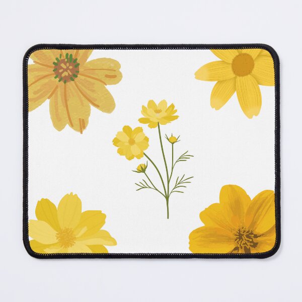 Item preview, Yellow Cosmos Flowers designed and sold by ArtShotss.