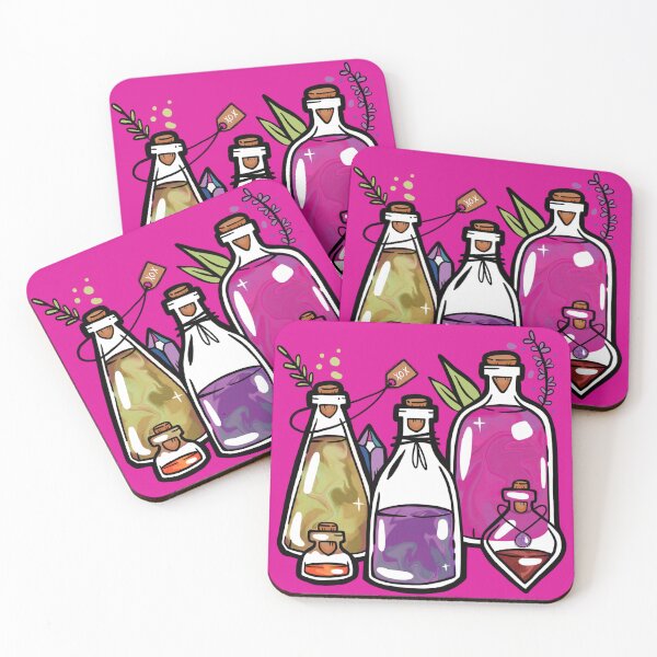 Item preview, Potion Spell Bottles designed and sold by Cosmos Witch.