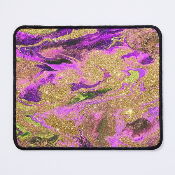 Item preview, Purple Lavender and Gold Glitter Swirls designed and sold by WOW TeesAndThings.