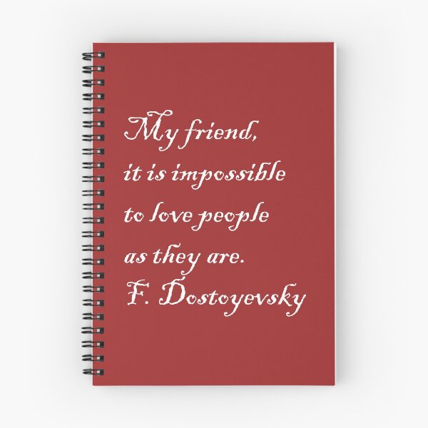 Item preview, Dostoyevsky designed and sold by PlaviOrao.