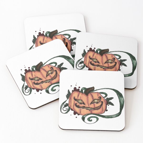 Item preview,  whimsical pumpkin sticker  designed and sold by ArtSaysItAll.