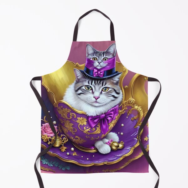 Item preview, Elegant and Regal: Fancy Cat Art for Your Home designed and sold by beben76.