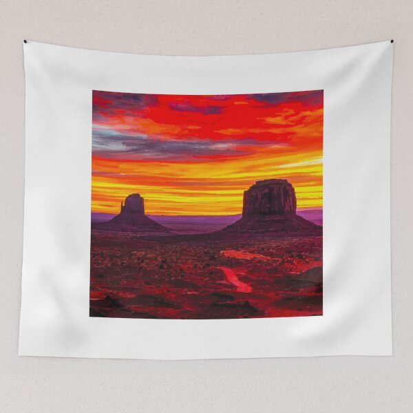 Item preview, Sunset in Arizona desert designed and sold by OCNau.