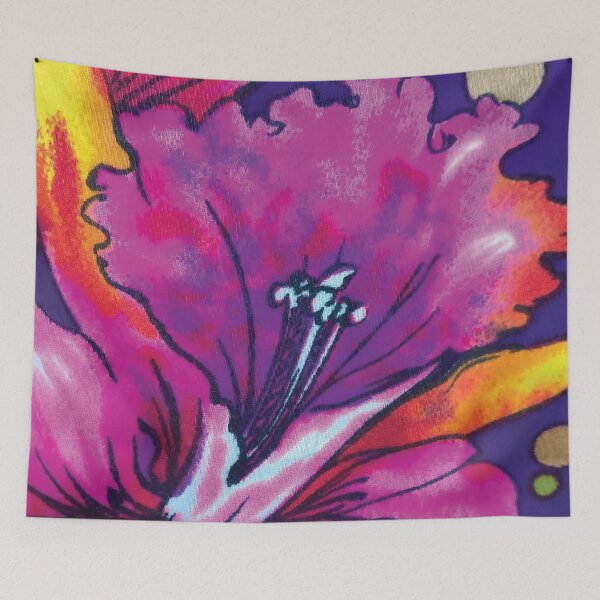 Item preview, Whimsical Colorful Flower designed and sold by CrazyCraftLady.