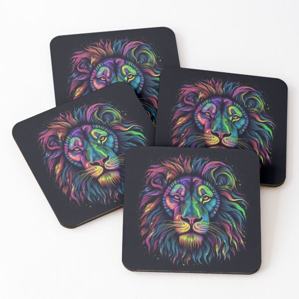 Item preview, Neon Lion designed and sold by DigiInterlace.