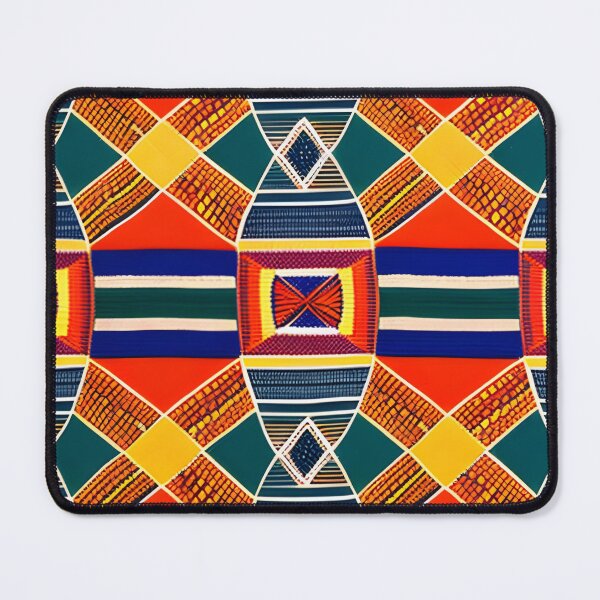 Item preview, African Print Colorful Design designed and sold by Cocoa Junction.