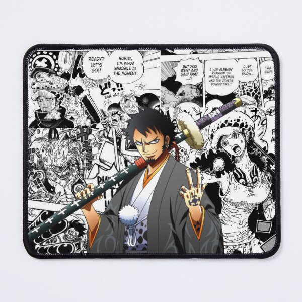 One Piece Mouse Pad - Trafalgar D. Water Law 3D Mouse Pad