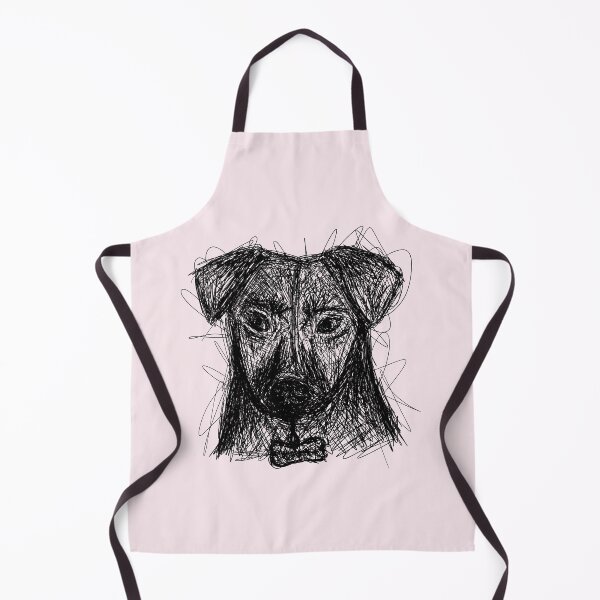Item preview, dog portrait sketch designed and sold by daisyink.