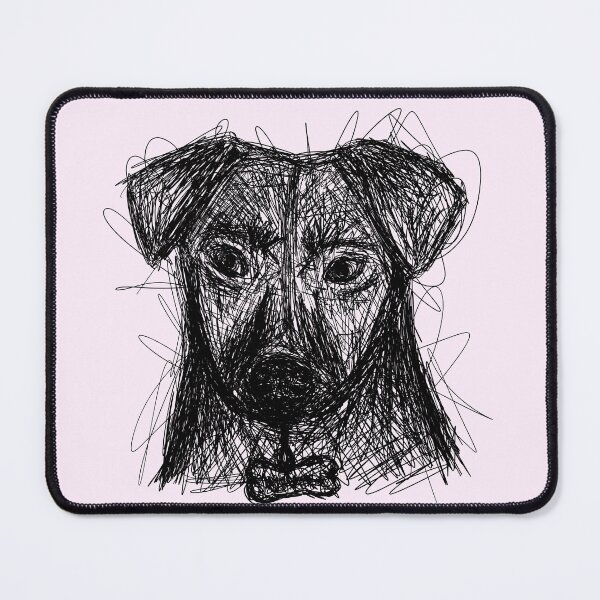 Item preview, dog portrait sketch designed and sold by daisyink.