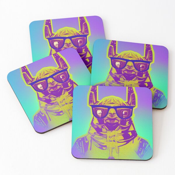 Item preview, Llama techno word designed and sold by artmangos.