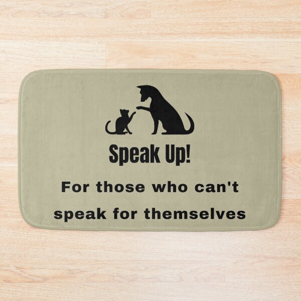 Item preview, speak up for those who cant speak for themselves  designed and sold by salmaspace.