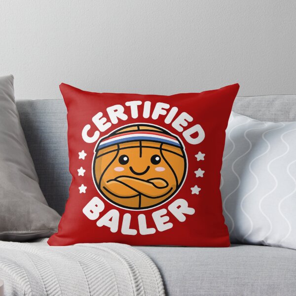 Item preview, Certified Baller Cute Kawaii Basketball Design designed and sold by DetourShirts.