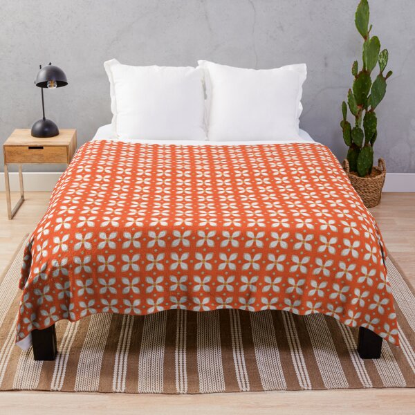 Item preview, Summer Flowers - Tangerine designed and sold by farreystudio.