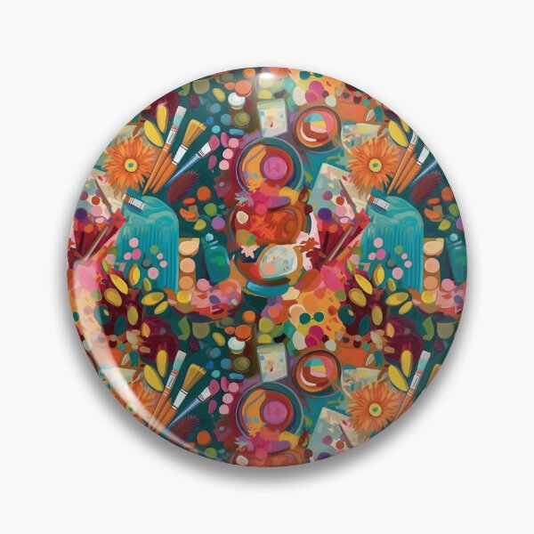 Item preview, painting patterned digital art  designed and sold by PixEasel.