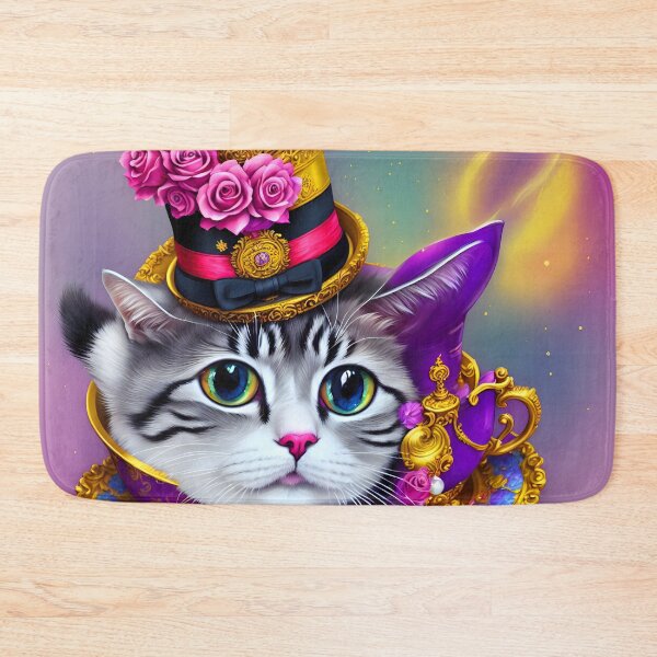 Item preview, Charming and Playful: Fancy Cat Artwork for All Ages designed and sold by beben76.