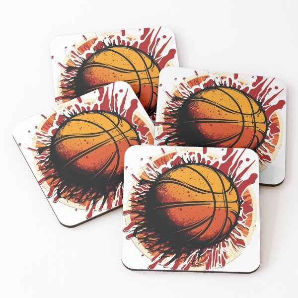 Item preview, basketball bursting with color designed and sold by Colorful Dreams.