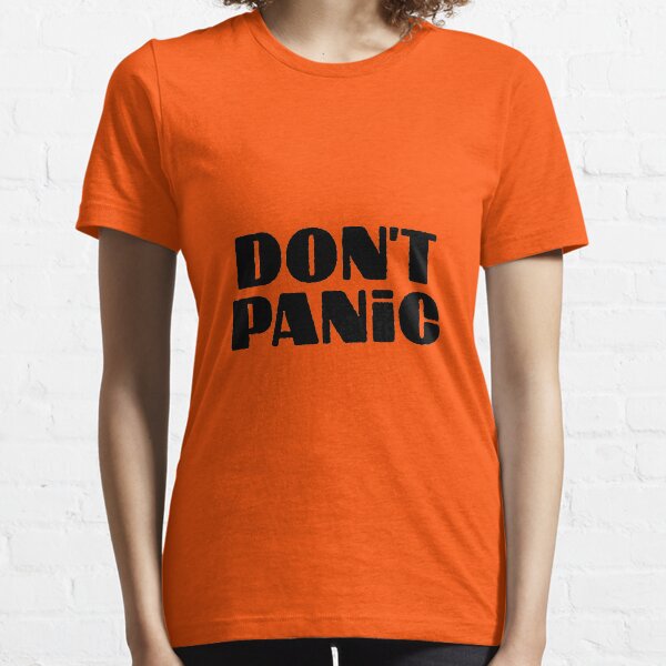 Don't Panic - Hitchhiker's guide to the galaxy Essential T-Shirt