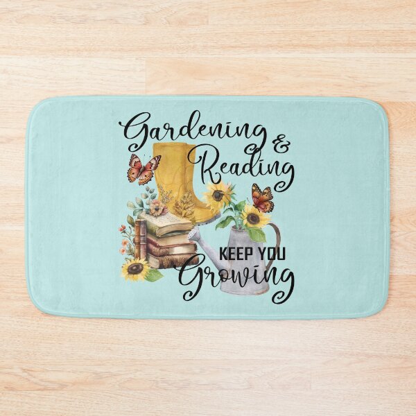 Item preview, GARDENING AND READING KEEP YOU GROWING COTTAGE CORE VIBE designed and sold by FlutteringWings.