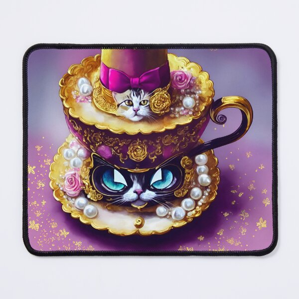 Item preview, A Stroke of Feline Genius: Fancy Cat Art That Inspires designed and sold by beben76.