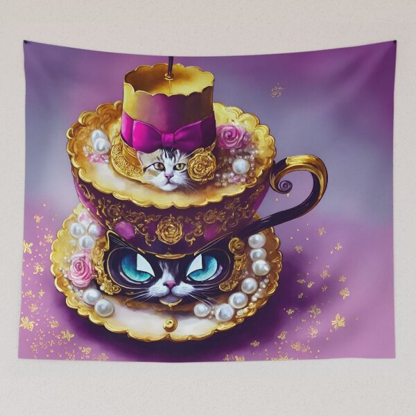 Item preview, A Stroke of Feline Genius: Fancy Cat Art That Inspires designed and sold by beben76.