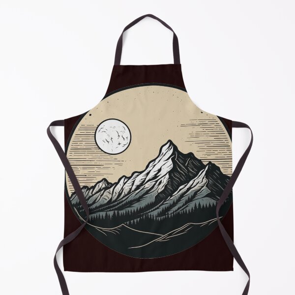 Item preview, Moonlight over the mountain designed and sold by Stanislav Pohaichuk.