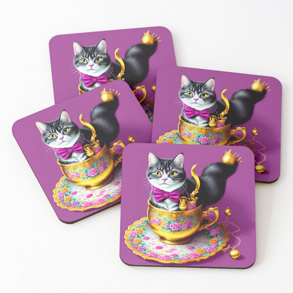 Item preview, Fancy Cat Fashion: Artistic Designs for the Stylish Cat Lover designed and sold by beben76.
