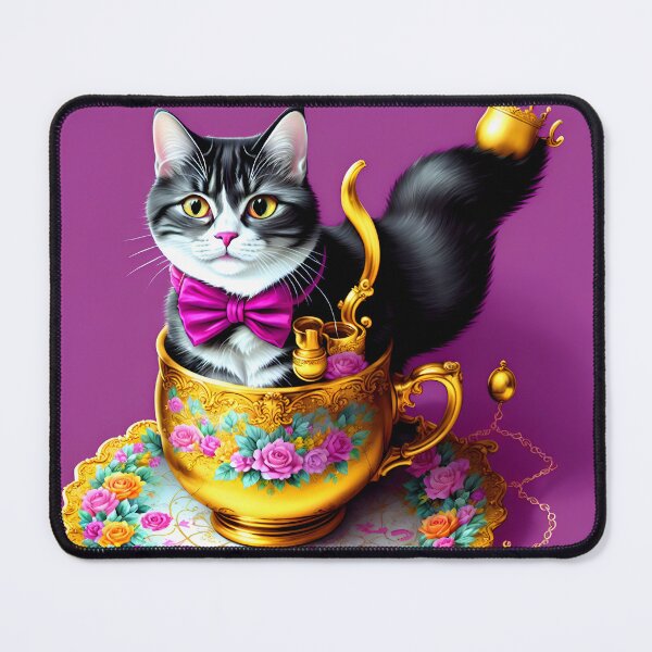 Item preview, Fancy Cat Fashion: Artistic Designs for the Stylish Cat Lover designed and sold by beben76.