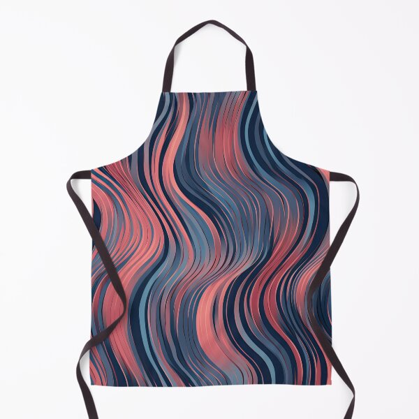 Artikelvorschau, Abstrakte rosa und blaue Wellenlinien 6 entworfen und verkauft von ClericDesign.