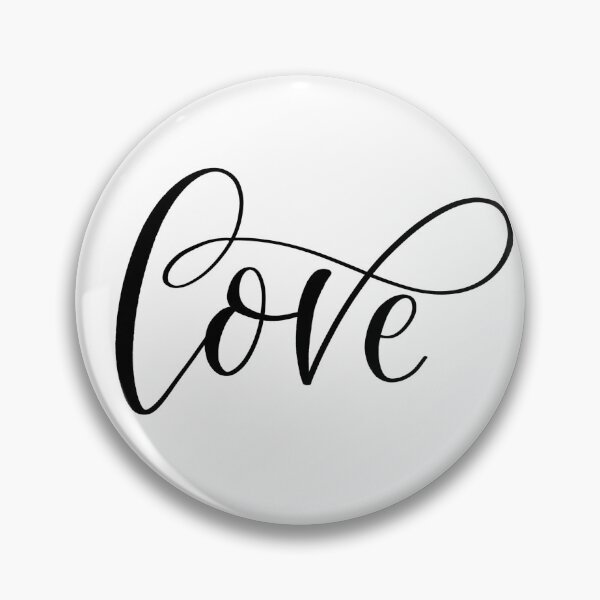 Item preview, Love hand lettered script cursive writing fancy letters modern calligraphy brush lettering designed and sold by Handletterlove.