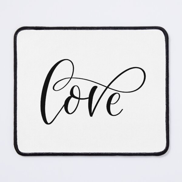 Item preview, Love hand lettered script cursive writing fancy letters modern calligraphy brush lettering designed and sold by Handletterlove.