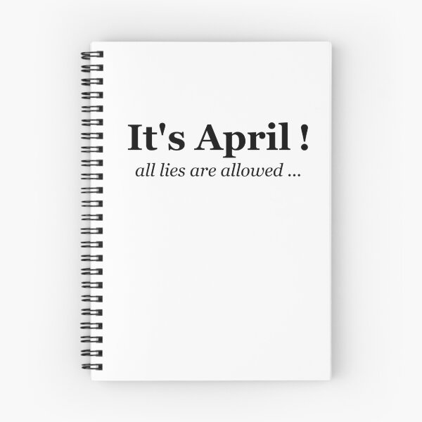 Item preview, April All lies are allowed designed and sold by Unique-wizz.