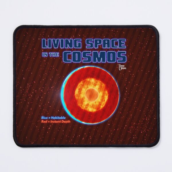 Item preview, Living Space in the Cosmos - Square designed and sold by Pava Orava.