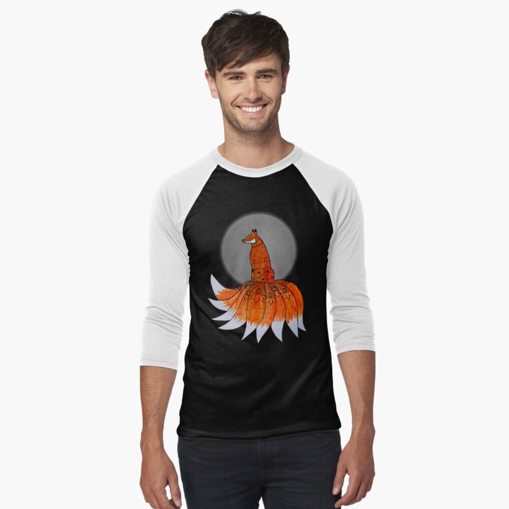 Item preview, Baseball ¾ Sleeve T-Shirt designed and sold by artsyrobotz.