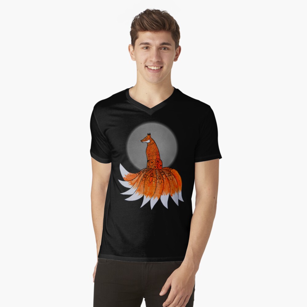Item preview, V-Neck T-Shirt designed and sold by artsyrobotz.