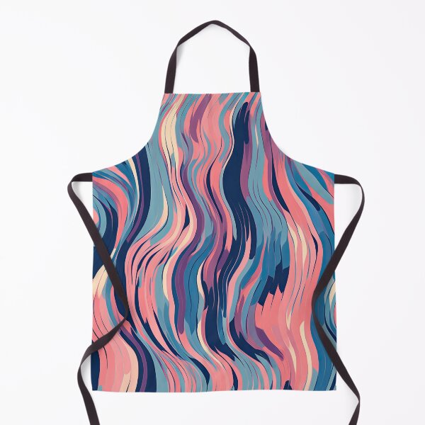 Artikelvorschau, Abstrakte rosa und blaue Wellenlinien 7 entworfen und verkauft von ClericDesign.