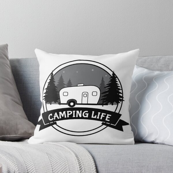 Item preview, Vintage Camping Life Logo designed and sold by tfortier.
