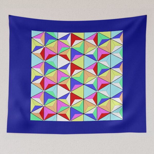 Item preview, Japanese Geometric Pattern Colorful designed and sold by MZ-Graphics-1.