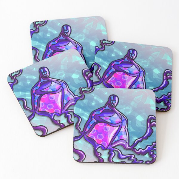 Man Apart Coasters (Set of 4)