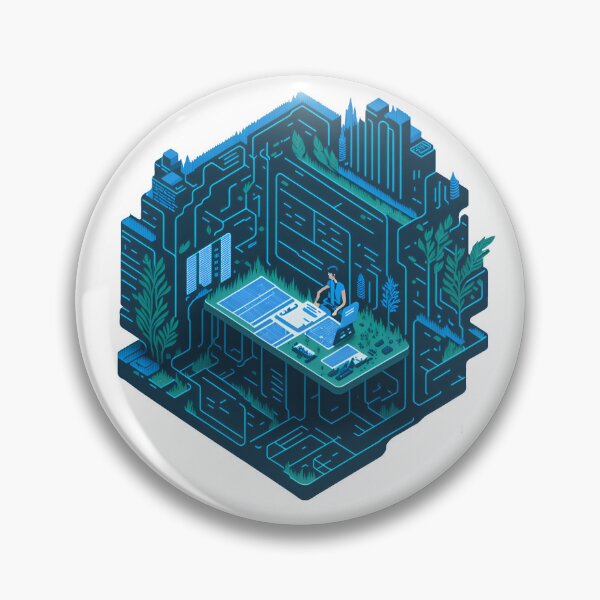 Item preview, Cyber Architect of the Virtual World designed and sold by mukraker.