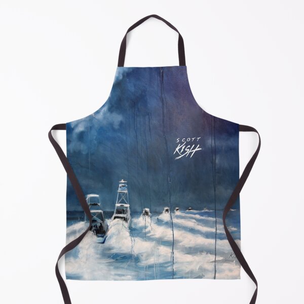 Item preview, Fishing Boats Heading Out to Sea - Painting by Scott Kish designed and sold by Scott Kish.