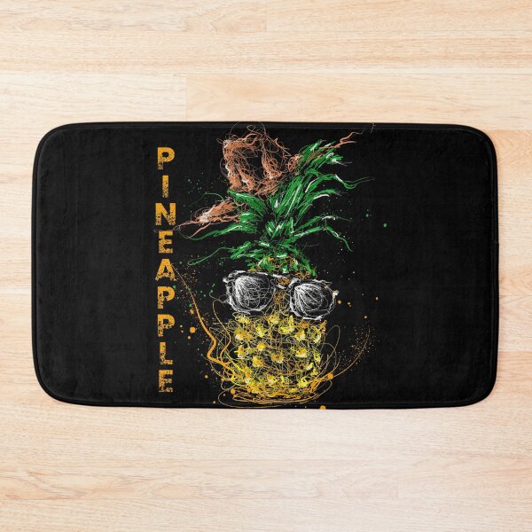 Item preview, Summer Pineapple Flora Scribble Style illustration designed and sold by line13artdesign.