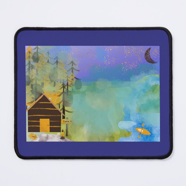 Item preview, Cabin E Watercolor designed and sold by Project Remission, LLC.