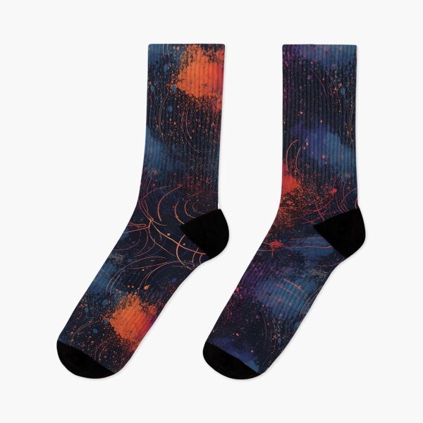 Item preview, Galactic Dreams: A Colorful Artistic Depiction of a Vibrant Cosmos designed and sold by silkaardvark.