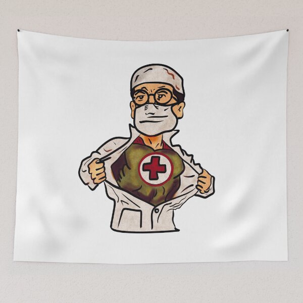 Item preview, Men Doctors Are Super Heroes  designed and sold by Alshoalla.